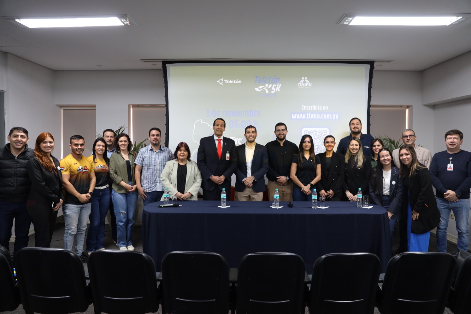 Lanzan la carrera Teletón 5K Alto Paraná 2026, impulsada por ITAIPU