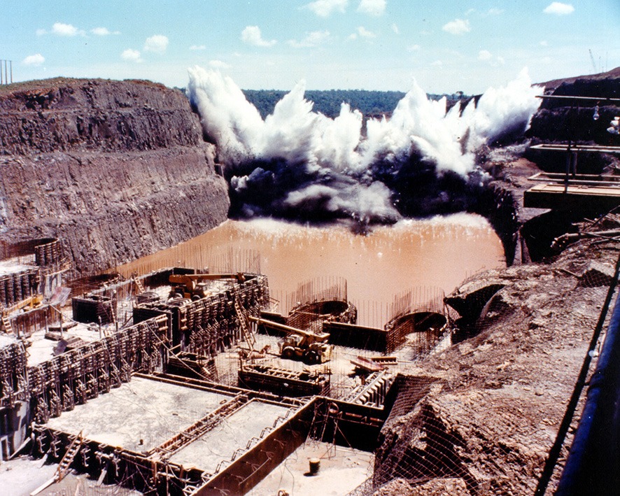 Se cumplen 48 años del desvío del río Paraná, una de las mayores epopeyas en la historia de ITAIPU