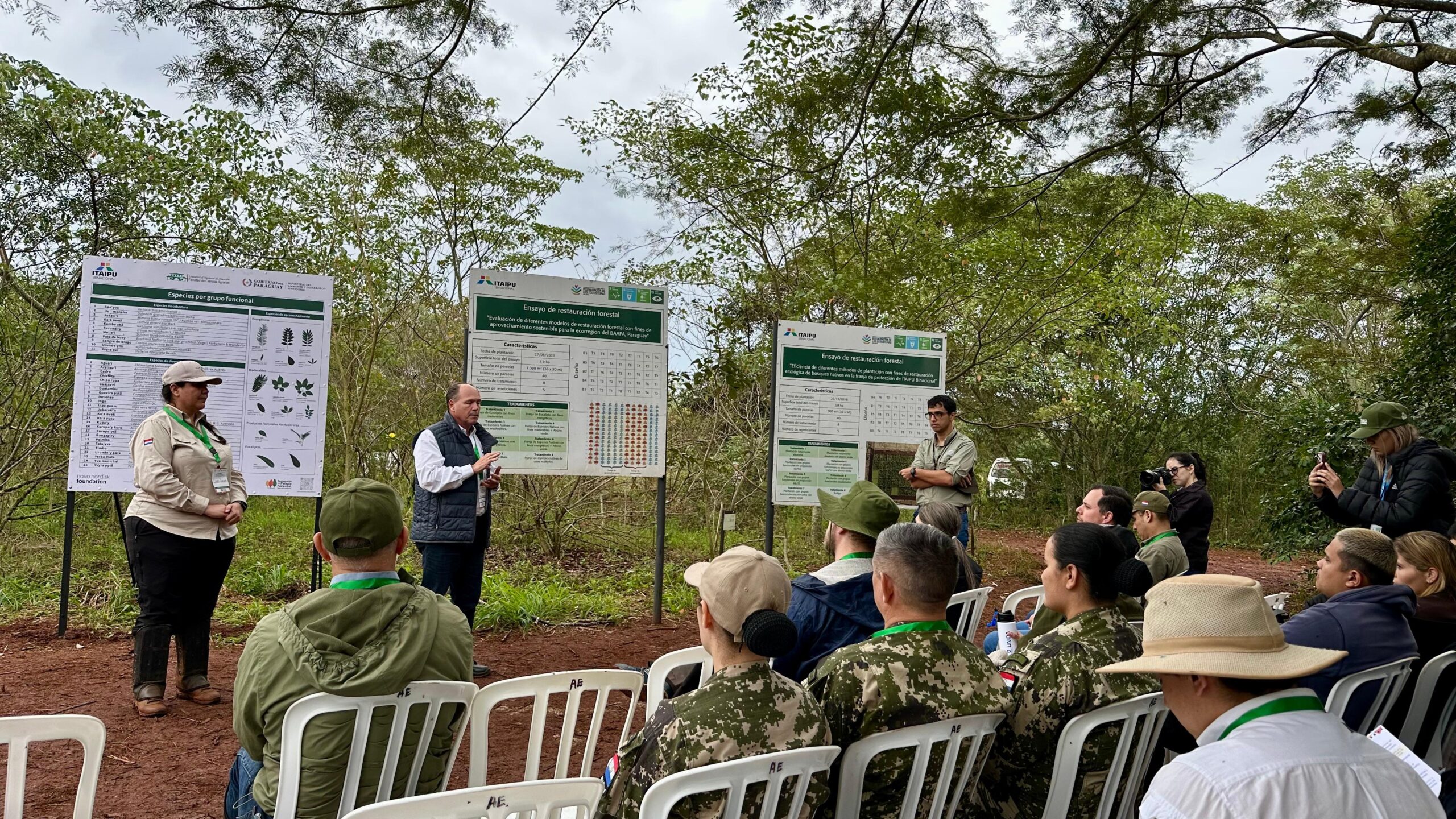 ITAIPU promueve alternativas de bosques con fines energéticos para la restauración del paisaje forestal